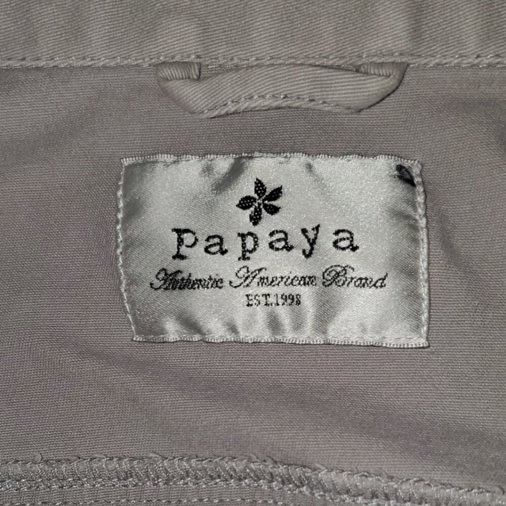 Papaya Cropped Denim Jacket - Picture 3 of 6